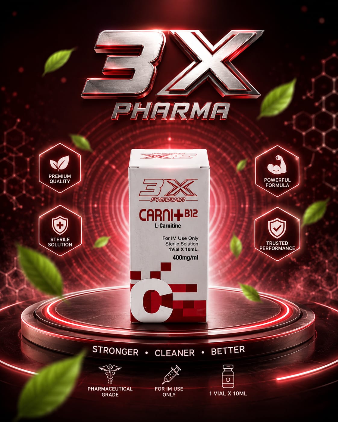 Carni + B12 injectable product artwork