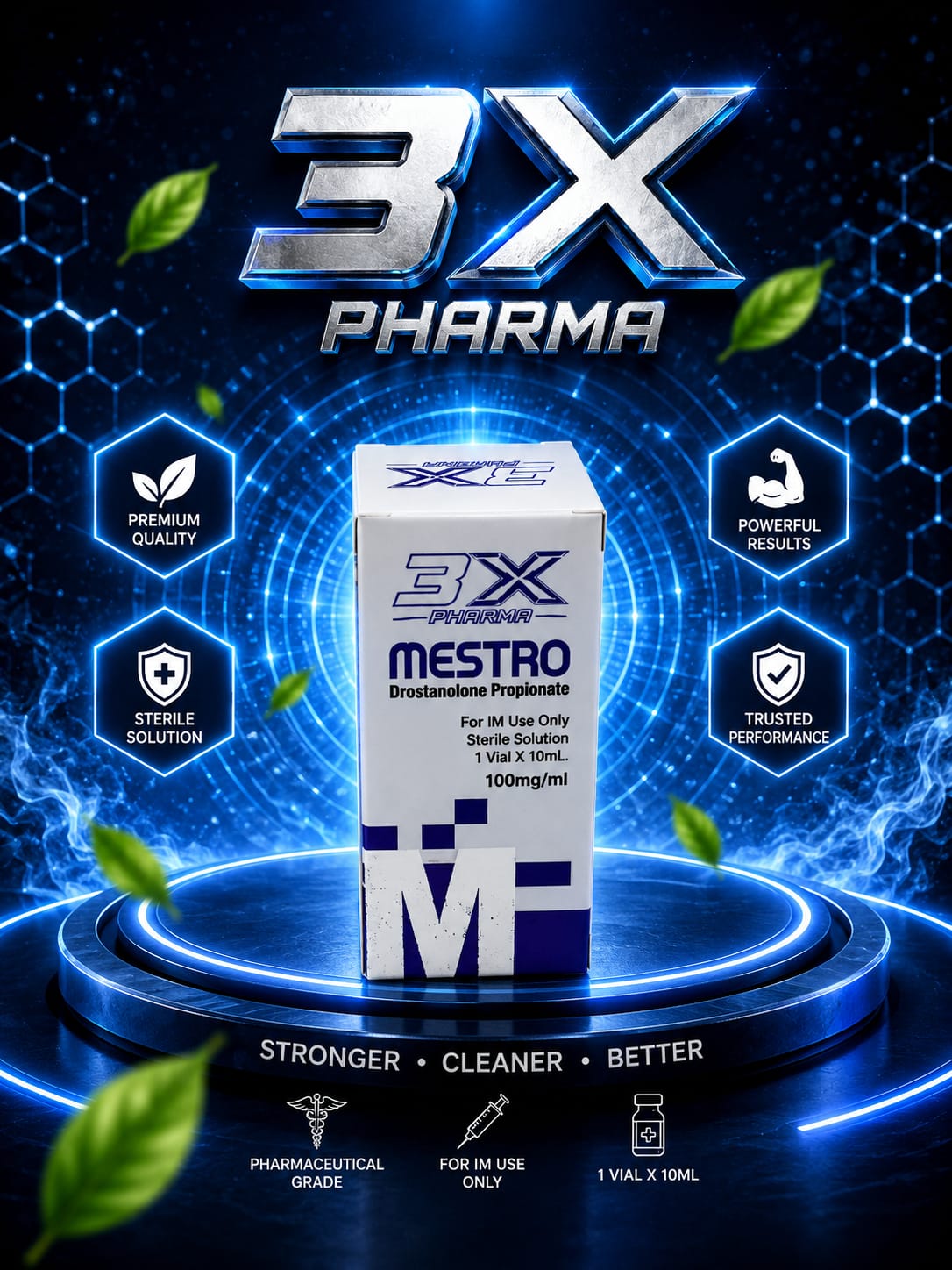 Mestro 100 injectable product artwork
