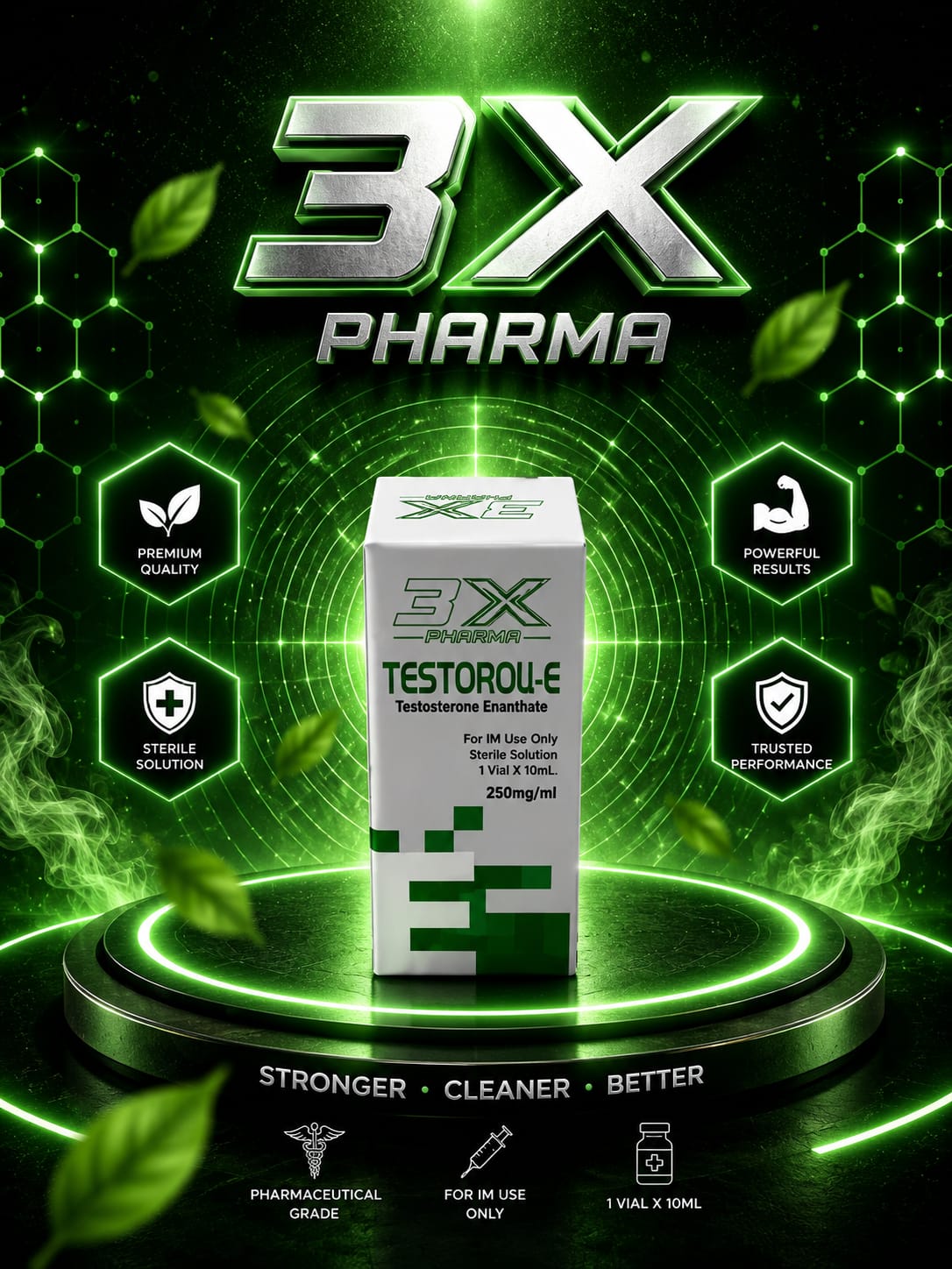 Testorqu-E 250 injectable product artwork