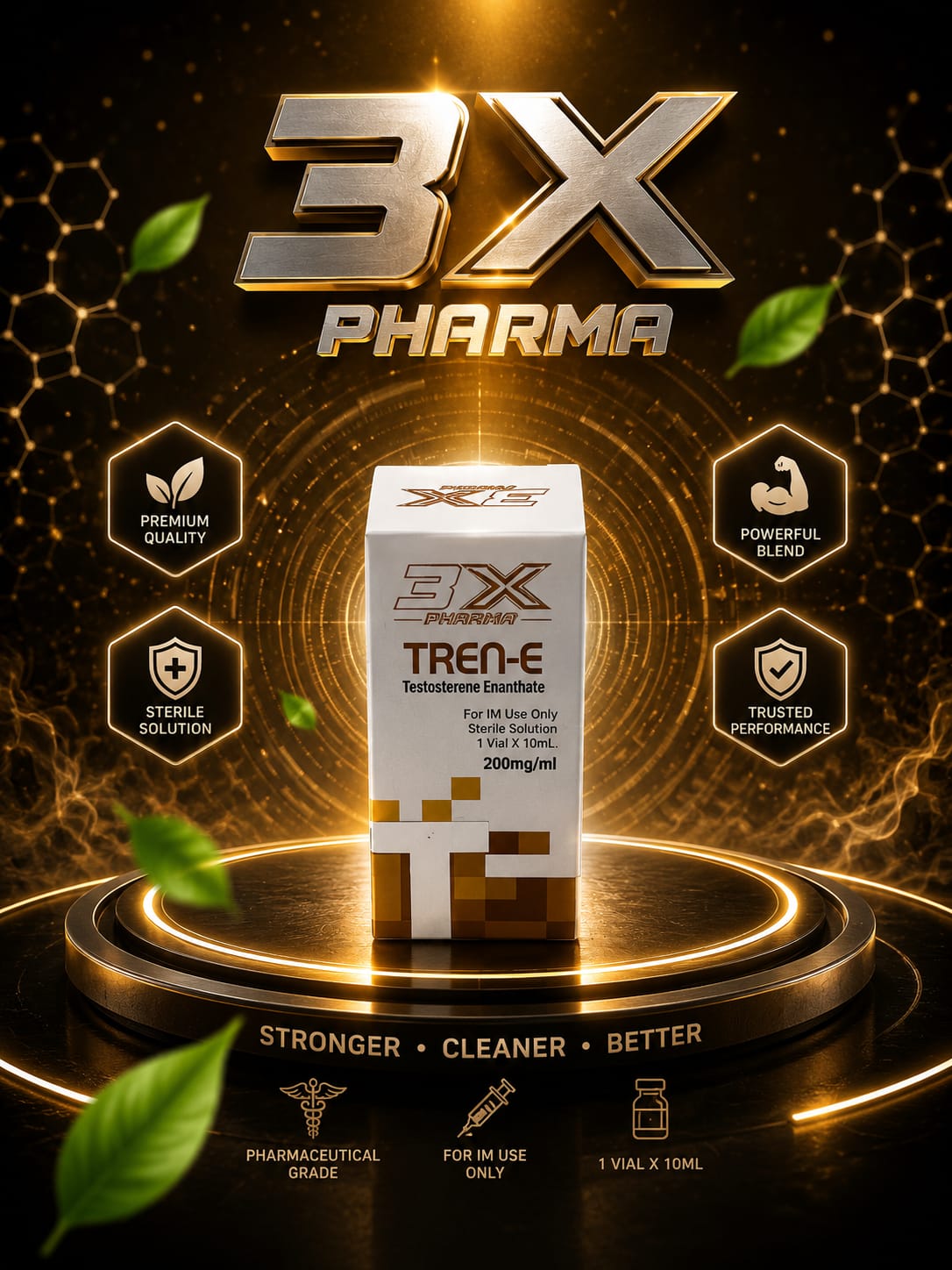 Tren-E 200 injectable product artwork