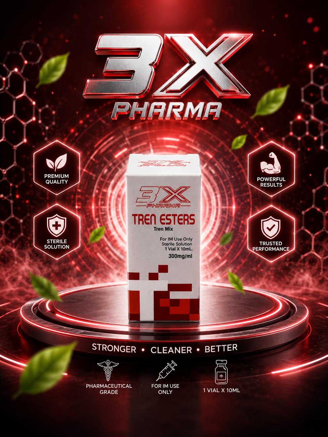 Tren Esters 300 injectable product artwork