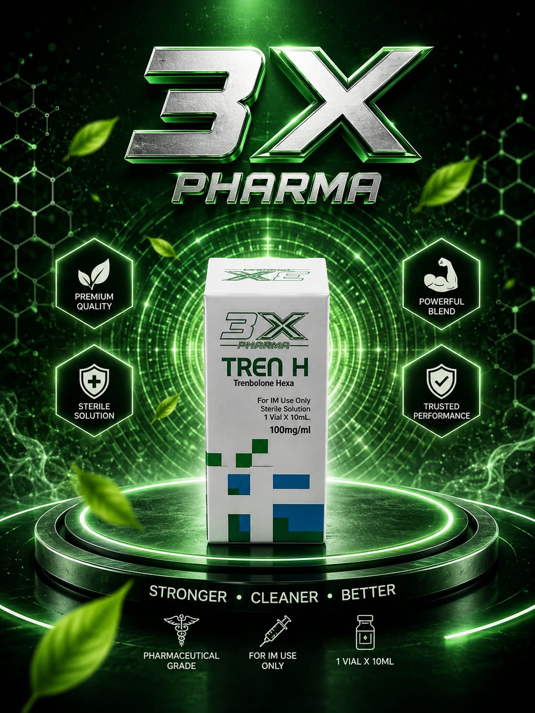 Tren H 100 injectable product artwork